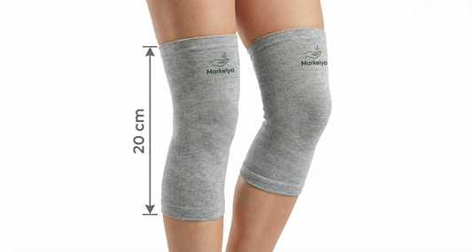 Bambu Dizlik™ – Diz Ağrısı, Menisküs, Şişlik, Sertlik ve Dolaşım Destekleyici Kompresyon Dizlik